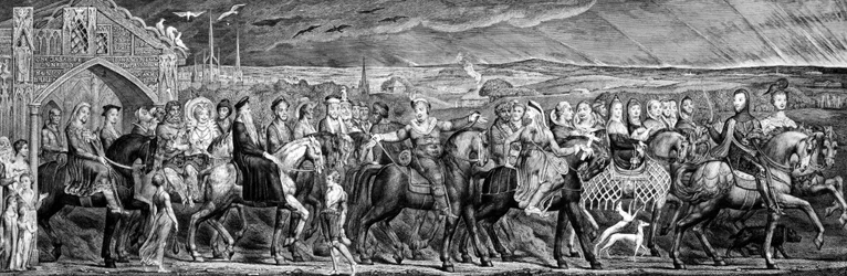 Les Pèlerins de Canterbury de Chaucer, 1810